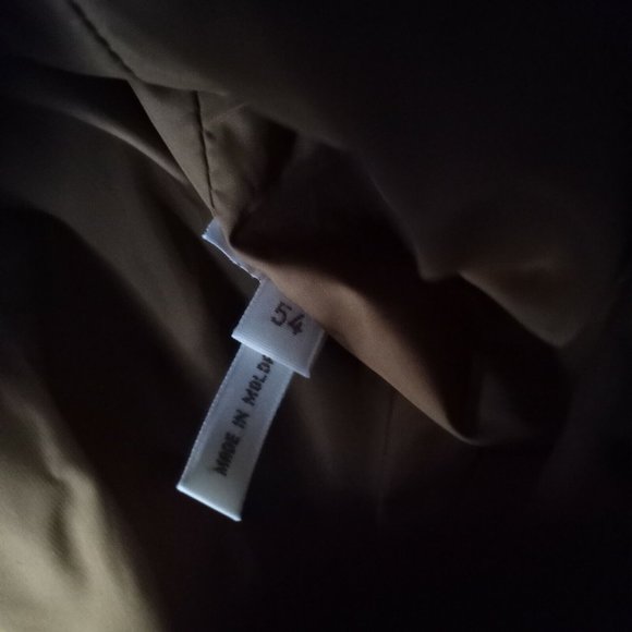 J.W TABACCHI. Mens Hooded Wool Jacket Navy Blue Size 54 MSRP $350 - Picture 7 of 9